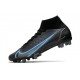 Nike Mercurial Superfly VIII Elite AG Nero Grigio Ferro