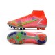 Nike Mercurial Superfly VIII Elite AG Cremisi Vivace Argento Metallico