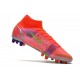 Nike Mercurial Superfly VIII Elite AG Cremisi Vivace Argento Metallico