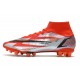 Nike Mercurial Superfly VIII Elite AG Rosso Cile Nero Ghost Arancione 