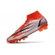 Nike Mercurial Superfly VIII Elite AG Rosso Cile Nero Ghost Arancione 