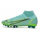 Nike Mercurial Superfly VIII Elite AG Turchese Dinamico Lime Glow