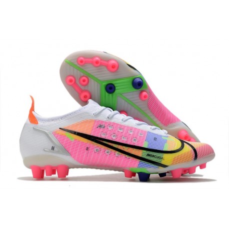 Nike Mercurial Vapor XIV Elite AG Bianco Rosa