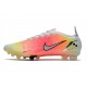 Nike Mercurial Vapor XIV Elite AG Bianco Argento Metallico Platino Puro