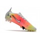 Nike Mercurial Vapor XIV Elite AG Bianco Argento Metallico Platino Puro