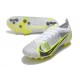 Nike Mercurial Vapor XIV Elite AG Bianco Nero Metallic Argento Volt