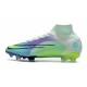 Nike Mercurial Superfly 8 Elite FG Dream Speed Verde Orzo Volt Electro Viola