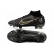 Nike Mercurial Superfly 8 Elite FG Nero Oro Metallico Argento Metallico