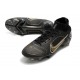 Nike Mercurial Superfly 8 Elite FG Nero Oro Metallico Argento Metallico