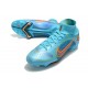 Nike Mercurial Superfly 8 Elite FG Blu Cloro Arancione Laser Marina