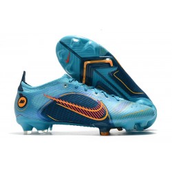 Nike Mercurial Vapor XIV Elite FG Uomo Blu Cloro Arancione Laser Marina