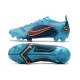 Nike Mercurial Vapor XIV Elite FG Uomo Blu Cloro Arancione Laser Marina