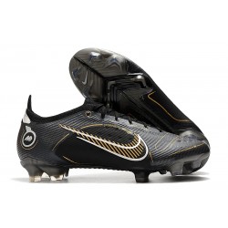 Nike Mercurial Vapor XIV Elite FG Uomo Nero Oro Metallico Argento Metallico