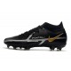 Nike Phantom GT II Elite DF FG Nero Metallic Grigio Scuro Oro Metallico