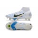 Nike Mercurial Superfly 8 Elite SG-PRO Anti Clog Grigio Blu Nero