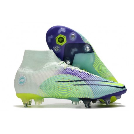 Nike Mercurial Superfly 8 Elite SG Dream Speed Verde Orzo Volt Electro Viola