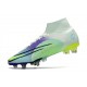 Nike Mercurial Superfly 8 Elite SG Dream Speed Verde Orzo Volt Electro Viola