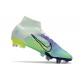 Nike Mercurial Superfly 8 Elite SG Dream Speed Verde Orzo Volt Electro Viola