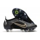 Nike Mercurial Vapor XIV Elite SG Pro Nero Oro Metallico Argento Metallico