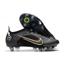 Nike Mercurial Vapor XIV Elite SG Pro Nero Oro Metallico Argento Metallico