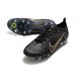 Nike Mercurial Vapor XIV Elite SG Pro Nero Oro Metallico Argento Metallico