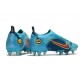 Nike Mercurial Vapor XIV Elite SG Pro Blu Cloro Arancione Laser Marina