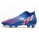 adidas Predator Edge+ FG Scarpini Hi Res Blu Turbo Hi Res Blu