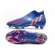 adidas Predator Edge+ FG Scarpini Hi Res Blu Turbo Hi Res Blu