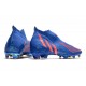 adidas Predator Edge+ FG Scarpini Hi Res Blu Turbo Hi Res Blu