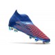 adidas Predator Edge+ FG Scarpini Hi Res Blu Turbo Hi Res Blu