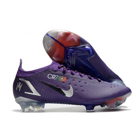 Nike Mercurial Vapor XIV Elite FG Ronaldo CR7 Viola Argento