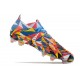 adidas Predator Edge.1 L FG Geometric Blu Acceso Team Giallo Rosso Solare