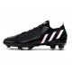 adidas Predator Edge.1 L FG Nero Core Bianco Rosso Vivido