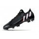 adidas Predator Edge.1 L FG Nero Core Bianco Rosso Vivido