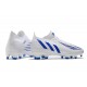 adidas Predator Edge.1 L FG Bianco Hi Res Blu Bianco