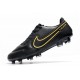 Nike Tiempo Legend IX Elite FG Nero Metallic Grigio Scuro Antracite