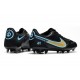 Nuovo Nike Tiempo Legend IX Elite FG Nero Oro Blu