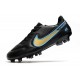 Nuovo Nike Tiempo Legend IX Elite FG Nero Oro Blu