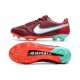 Nuovo Nike Tiempo Legend IX Elite FG Team Rosso Bianco Ibisco Mistico