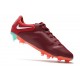 Nuovo Nike Tiempo Legend IX Elite FG Team Rosso Bianco Ibisco Mistico