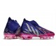 adidas Predator Edge+ FG Viola Argento Metallico Team Rosa Shock