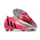 adidas Predator Edge+ FG Scarpini Rosa Solare Nero Bianco