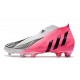 adidas Predator Edge+ FG Scarpini Rosa Solare Nero Bianco