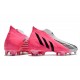 adidas Predator Edge+ FG Scarpini Rosa Solare Nero Bianco