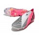 adidas Predator Edge+ FG Scarpini Rosa Solare Nero Bianco