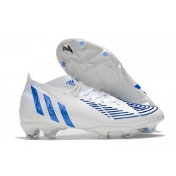 Scarpe adidas Predator Edge.1 FG Bianco Hi Res Blu