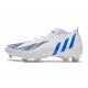 Scarpe adidas Predator Edge.1 FG Bianco Hi Res Blu