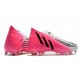 Scarpe adidas Predator Edge.1 FG Rosa Solare Nero Bianco