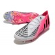 Scarpe adidas Predator Edge.1 FG Rosa Solare Nero Bianco