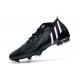 Scarpe adidas Predator Edge.1 FG Nero Core Bianco Rosso Vivido